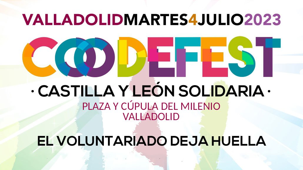 Coodefest festival del voluntariado y las organizaciones de cooperación de Castilla y León