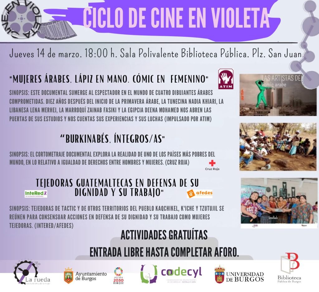 Ciclo Cine en Violeta - Burgos
