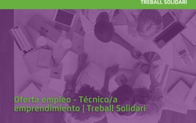 Oferta empleo – Técnico/a Emprendimiento Cooperativas